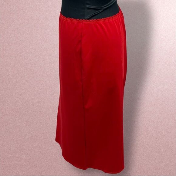 NWOT pin up girl! clothing red pencil skirt vintage deadstock see measurements - Picture 3 of 10